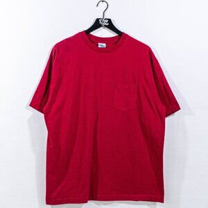 Old Navy Blank Pocket T-Shirt Skate Grunge XXL VTG 90s Streetwear